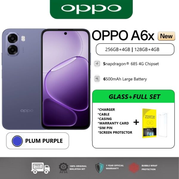 Oppo A6x 4+256GB for Sale in Kenya — image 3