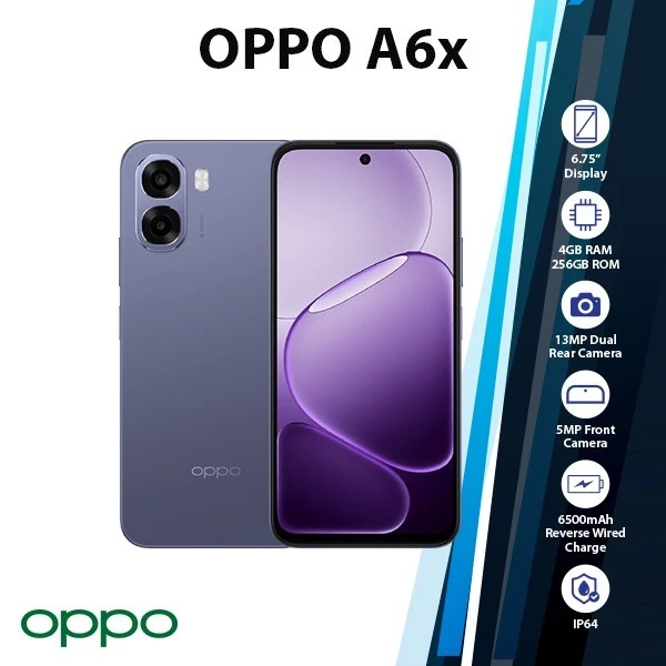 Oppo A6x 4+256GB for Sale in Kenya — image 4