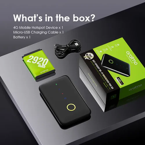 Oraimo Pocket MiFi OM-102 for Sale in Kenya — image 4