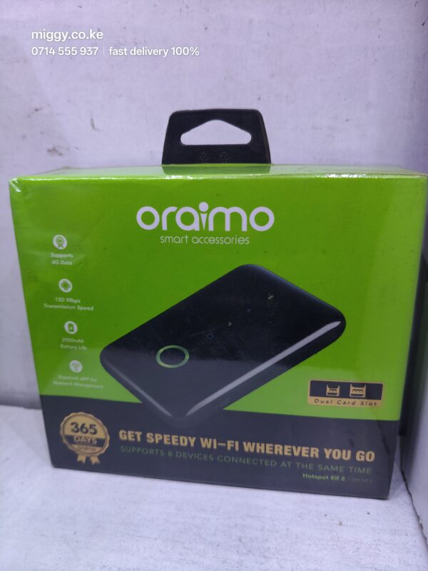 Oraimo Pocket MiFi OM-102 for Sale in Kenya — image 2