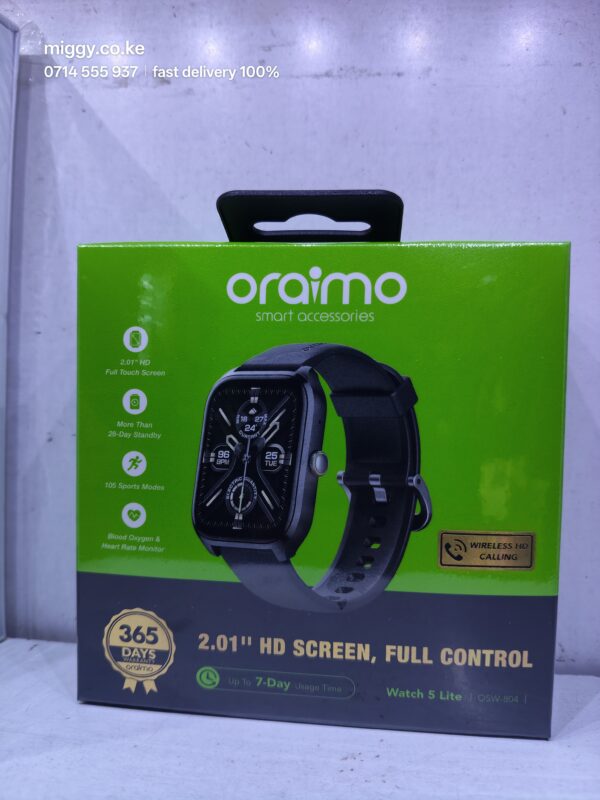 Oraimo Watch 5 Lite OSW-804 for Sale in Kenya — image 2
