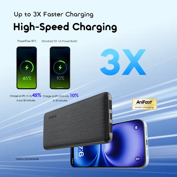 POWERFLOW B11 OPB-1102 Oraimo Power Bank 10000mAh for Sale in Kenya — image 4