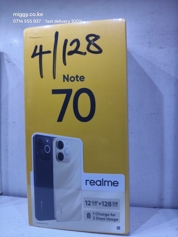 The Realme Note 70 4GB 128GB for Sale in Kenya
