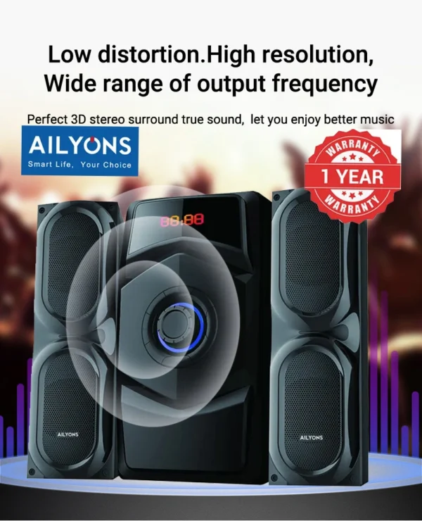 AILYONS 2.1CH ELP2601K Multimedia Speaker System for Sale in Kenya — image 10