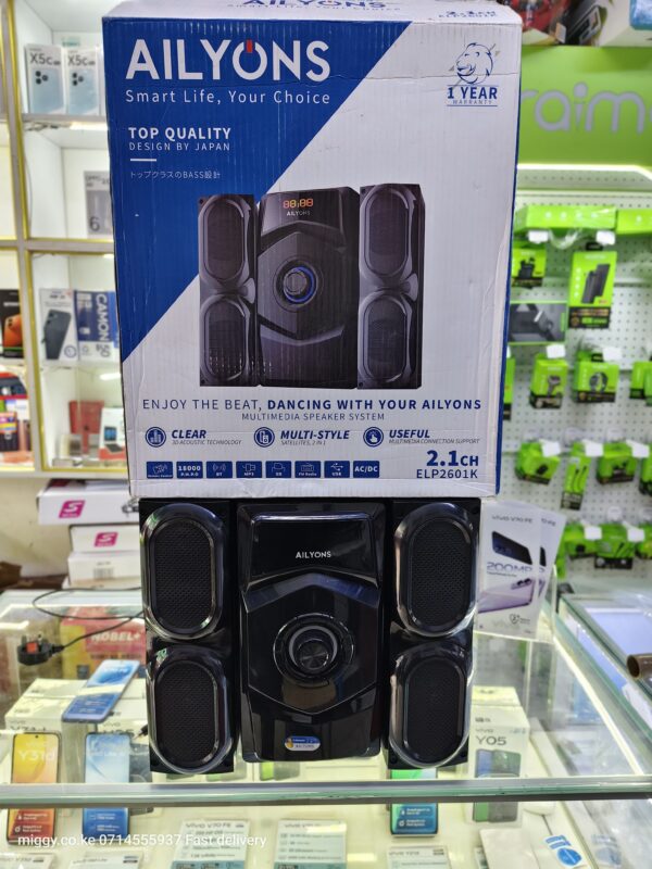 AILYONS 2.1CH ELP2601K Multimedia Speaker System for Sale in Kenya — image 11