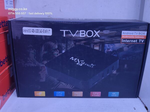 Android TV Box 4GB + 32GB Smart Box for Sale in Kenya — image 5