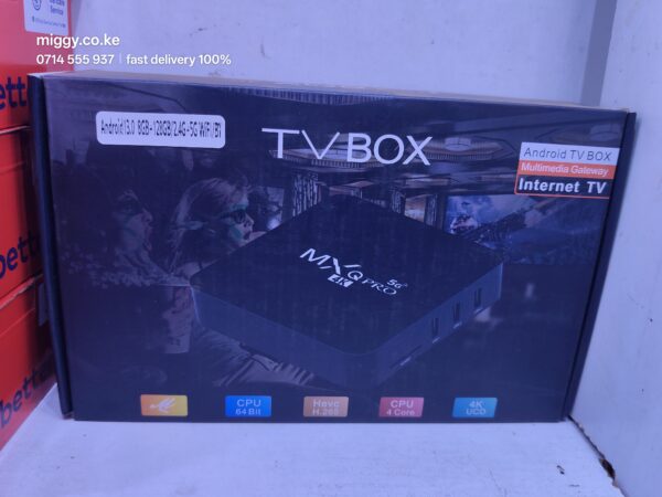 Android TV Box 8GB + 128GB Smart Box for Sale in Kenya — image 5