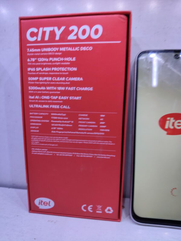Itel City 200 (4GB/128GB) for Sale in Kenya — image 6