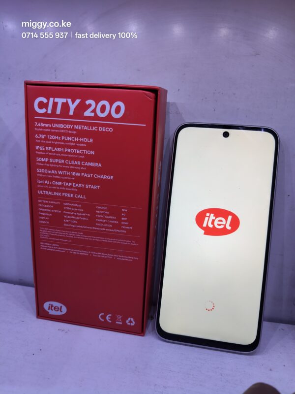 Itel City 200 (4GB/128GB) for Sale in Kenya — image 5