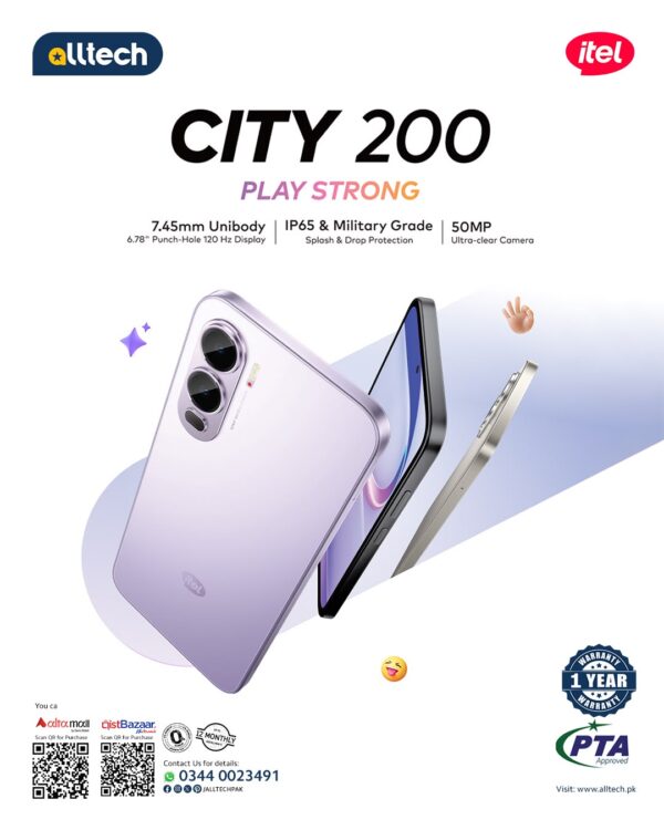 Itel City 200 (4GB/128GB) for Sale in Kenya — image 3