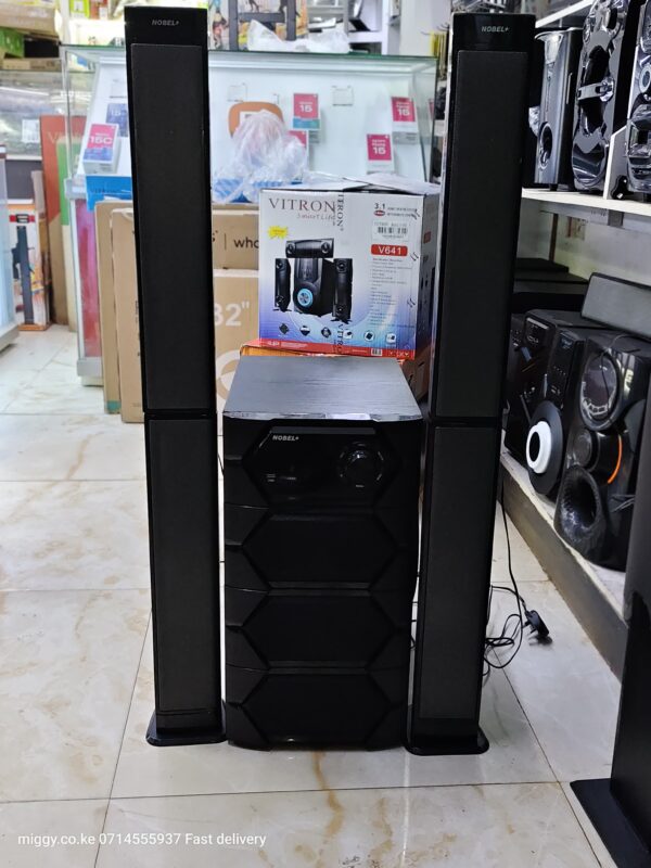 Nobel NB-2040 5.1CH Bluetooth Woofer Home Theater System – Powerful Bass Speaker for Sale in Kenya — image 5