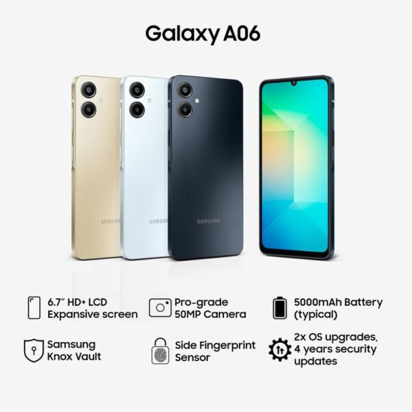 Samsung Galaxy A06 (4GB/64GB) for Sale in Kenya