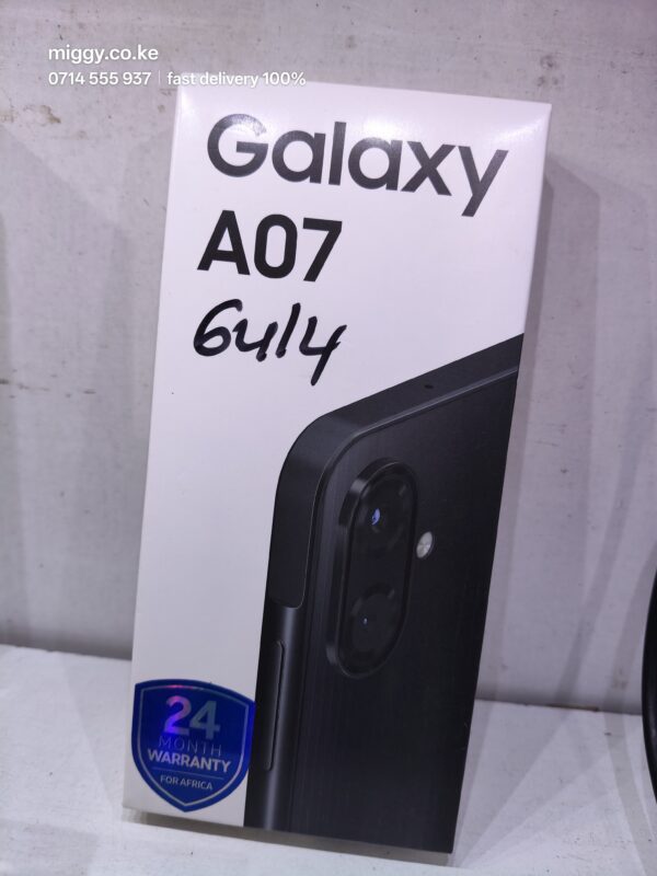 Samsung Galaxy A07 (4GB/64GB) 4G for Sale in Kenya — image 3
