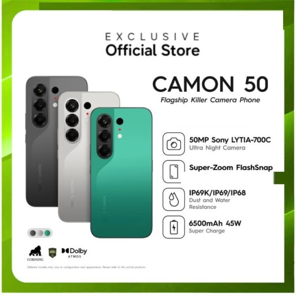 Tecno Camon 50 (256GB/8GB) for Sale in Kenya — image 3