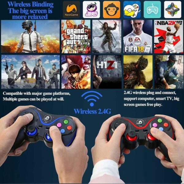 V8 Wireless Game Controller – Bluetooth Joystick for AndroidiOSPC for Sale in Kenya — image 4