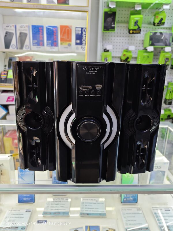 Vitron V520 High Quality 2.1CH Sub Woofer System Multimedia Speaker System for Sale in Kenya
