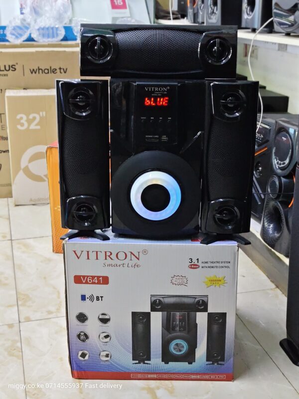 Vitron V641 3.1CH Multimedia Speaker System Woofer for Sale in Kenya — image 6