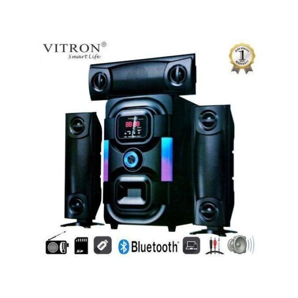 Vitron V645 X-Bass 3.1CH Bluetooth Home Theater System with AC/DC Power for Sale in Kenya — image 2