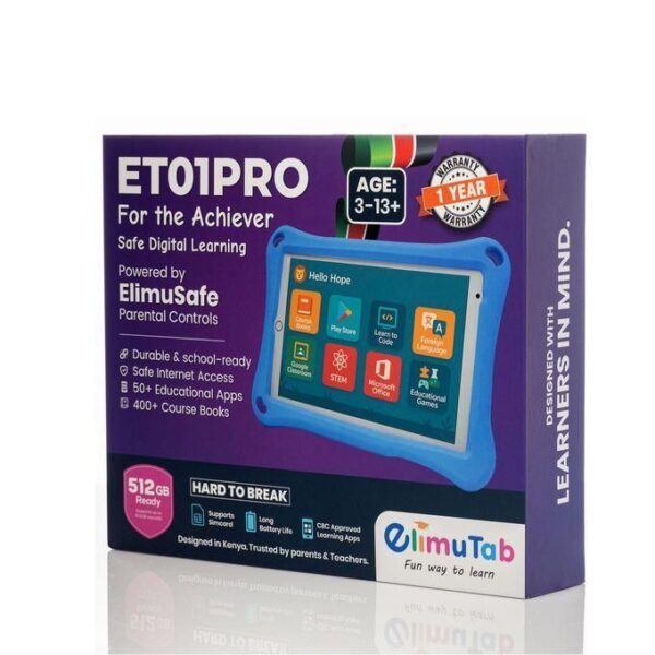 Elimutab ET01 Pro Kids Educational Tablet for Sale in Kenya — image 3