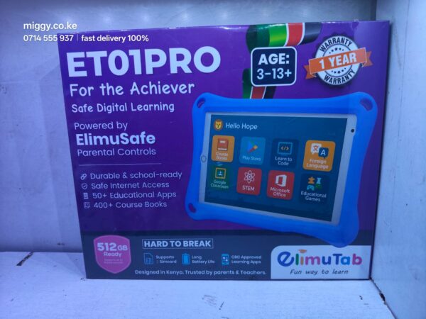 Elimutab ET01 Pro Kids Educational Tablet for Sale in Kenya