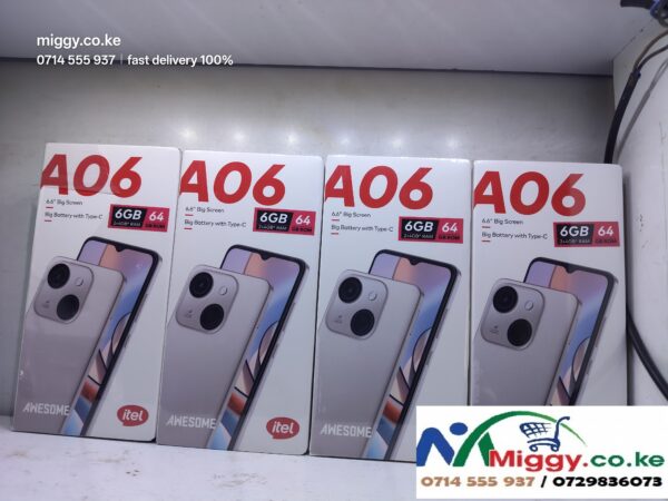 Itel A06 64GB 2GB RAM for Sale in Kenya — image 3