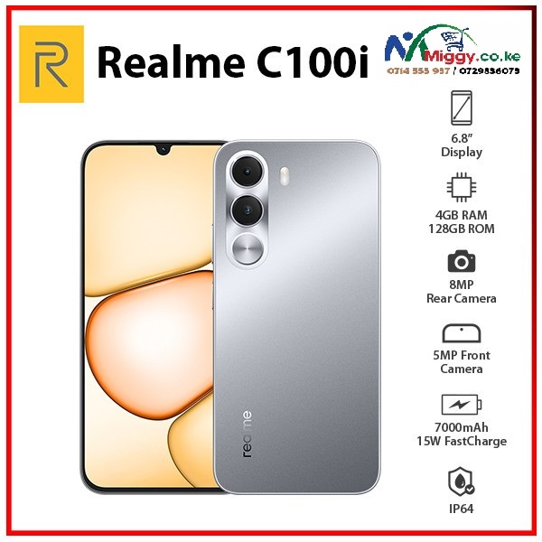 Realme C100i 4GB 128GB 6600mAh for Sale in Kenya — image 6