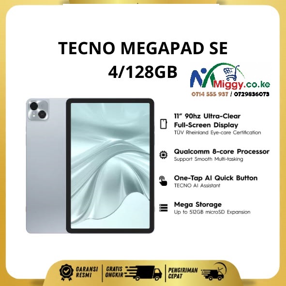 Tecno MegaPad SE 4GB 128GB Price in Kenya — image 10