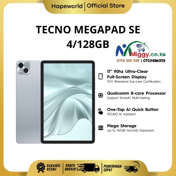Tecno MegaPad SE 4GB 128GB Price in Kenya — image 9