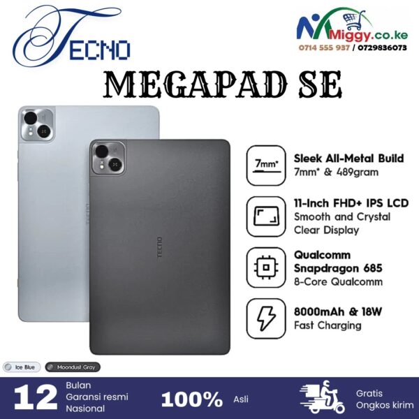 Tecno MegaPad SE 4GB 128GB Price in Kenya — image 6